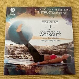 NWT NIB Fitness Ball Workout DVD Tula Athletics Fitness Ball Instructional DVD